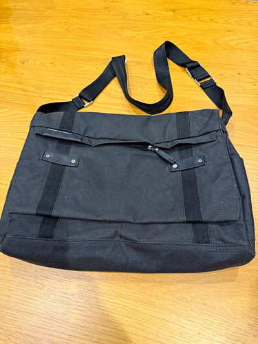 Porsche design black - black, messenger