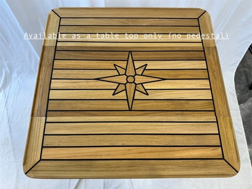 Sliding wings teak table top - sliding,