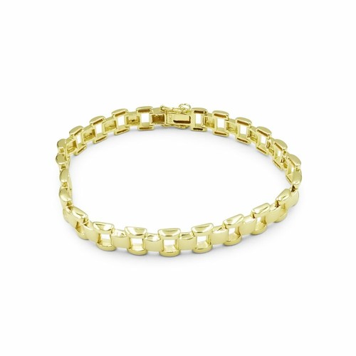 9ct gold bracelet fancy watch - 9ct,