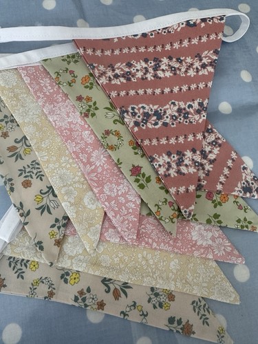 Liberty fabric bunting cotton - fabric,