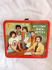 Welcome Back Kotter Metal Lunch Box 1977 Aladdin Vintage No Thermos/Handle