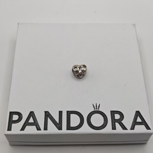 Pandora openwork star heart - openwork,