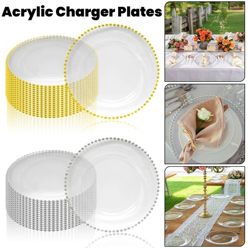 Charger plates round - charger, 13"