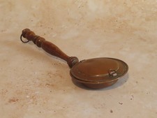 Miniature Copper Bed Warmer | Antique Vintage Toy/Salesman Sample 