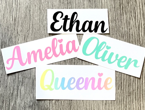 Personalised vinyl name - personalised,