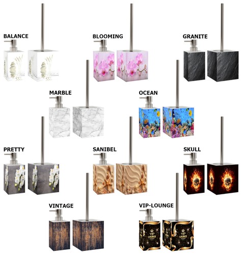 Bathroom accessory set - ,