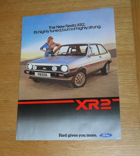 Ford fiesta xr2 - fiesta, brochure