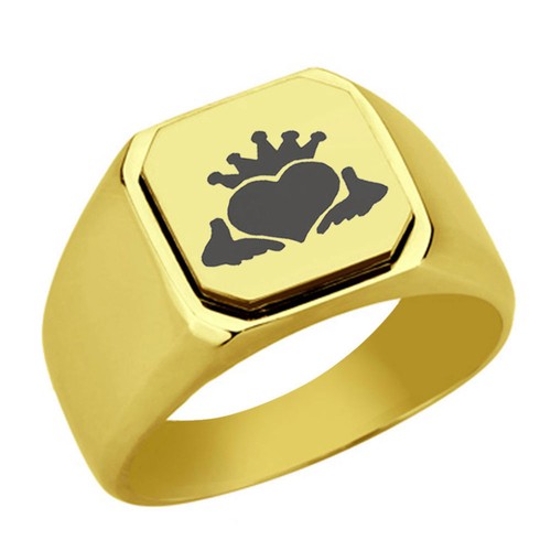 Claddagh stainless steel - stainless,