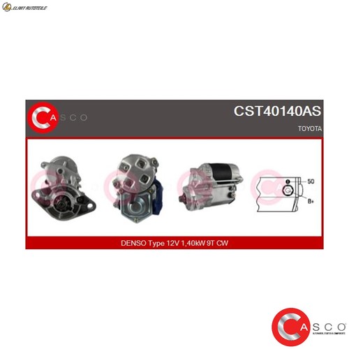 Starter cst40140as for toyota - starter,