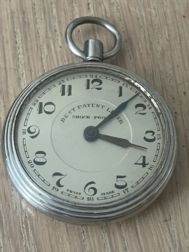 Vintage railway pocket watch - vintage,