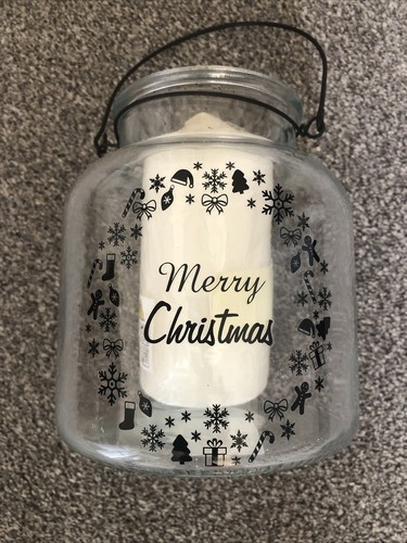 Glass candle holder and - glass,