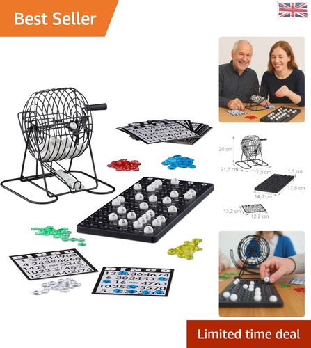 Metal cage bingo set - cage, perfect
