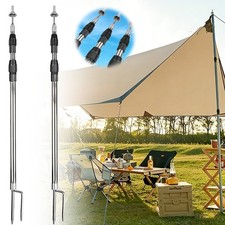 Telescopic Tarp Pole Set