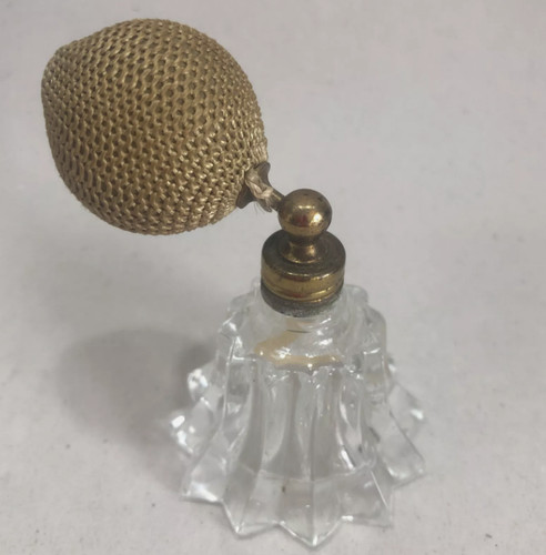 Vintage glass perfume scent - glass, /