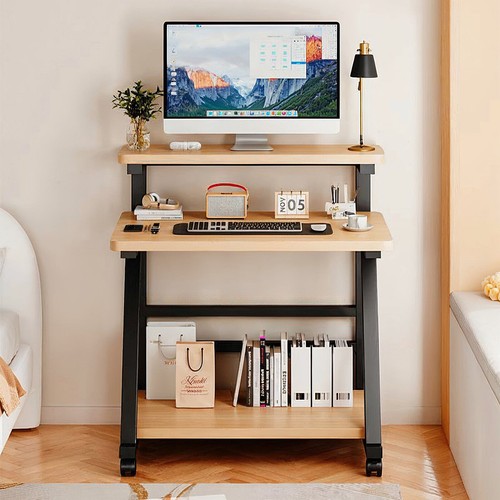 Computer desk shelf home - desk, w/