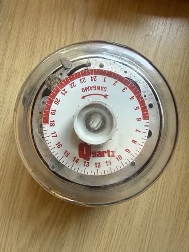 Sangamo q554 pin clock - q554, 3