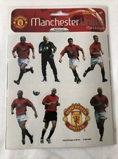 9 MANCHESTER UNITED STICKERS