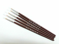 Fine Detail Paint Brush Set of