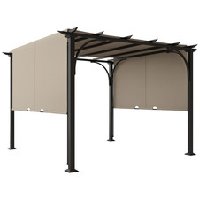 Outsunny Outdoor Pergola Garden Sun Shade Patio Canopy Shelter