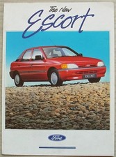 FORD ESCORT Car Sales Brochure