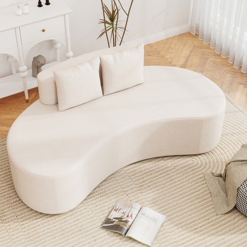 Modern curved sofa inch - curved,