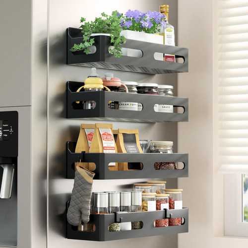 Magnetic spice rack - magnetic,