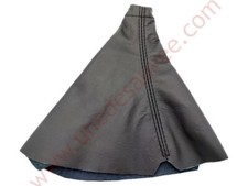 Bellows Lever Of Speed Black Leather Seams Black Peugeot 309 Gti - Gti 16