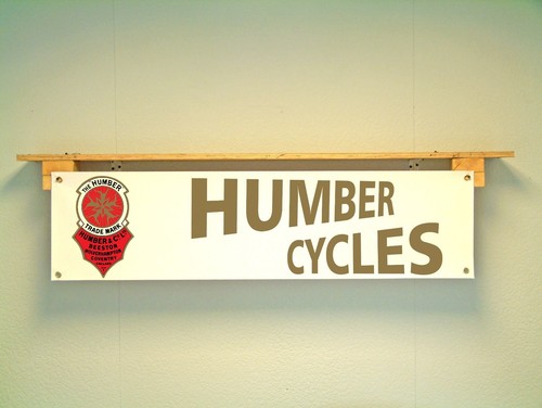 Humber cycles banner classic - humber,