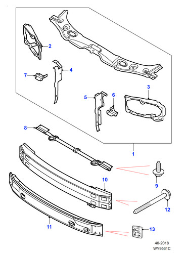 Jaguar genuine insert fornt - jaguar,