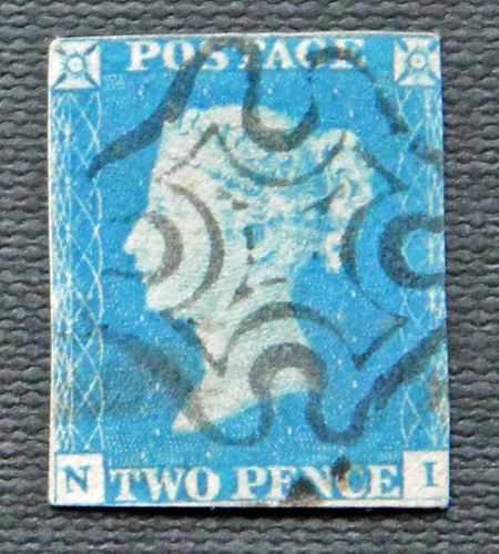 1840 two penny - qv, 2d