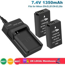 2x EN-EL20a Battery+Charger