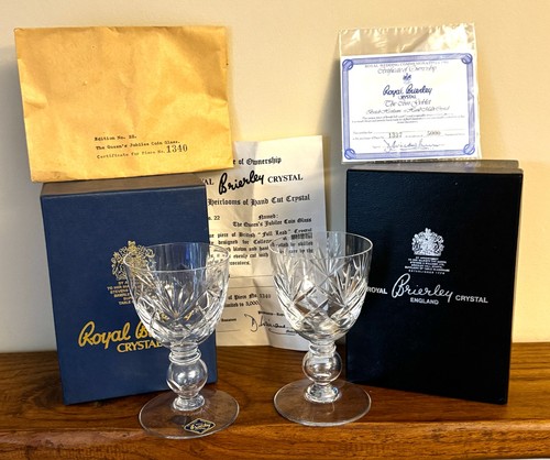 Royal brierley crystal coin - royal,