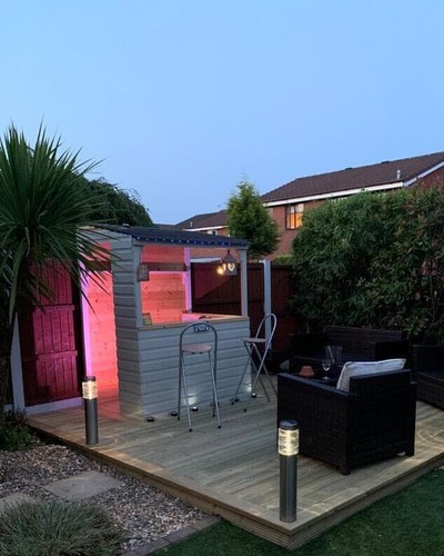 Summer garden bar - summer, )