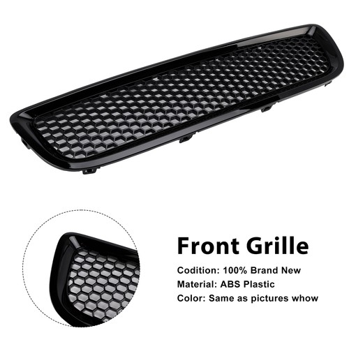 Gloss black front bumper - gloss,