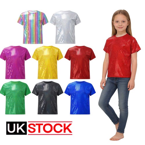 Kids girls sparkly sequin - sequin, hip