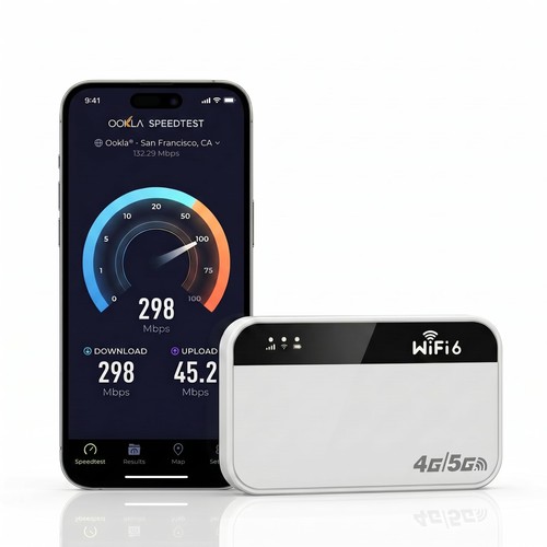 Portable wifi router - 5g,