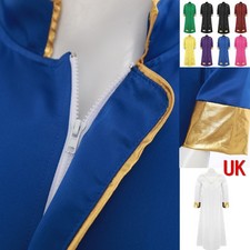 UK Adults Choir Robe Clergy Baptism Church Costume Priest Preachers Gown +Stole