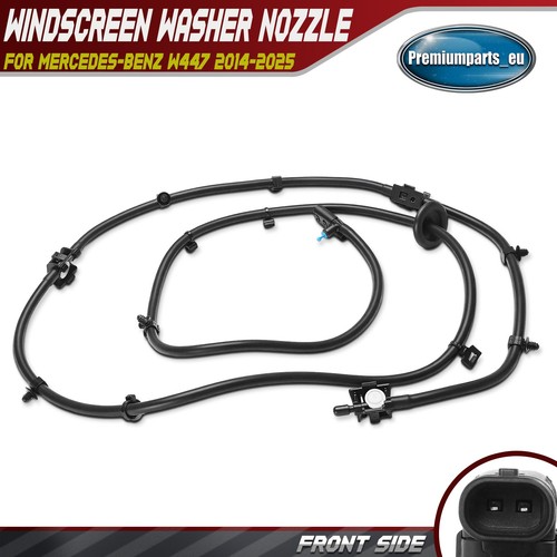 Front heated windscreen washer - heated,