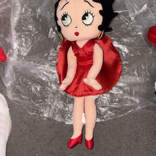 Betty Boop Plush Doll Red
