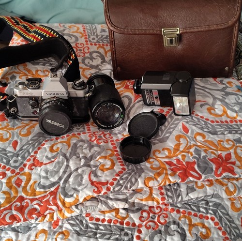 Yashica quartz slr camera - fx-d,