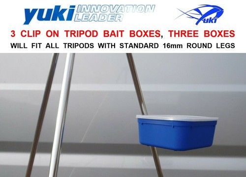 Yuki clip bait - on, boxes