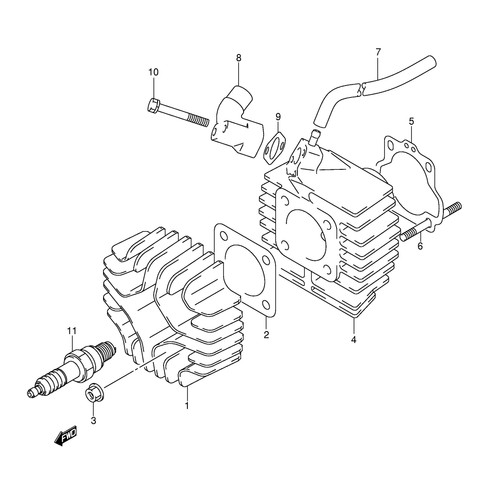 Suzuki genuine atv stud - suzuki,