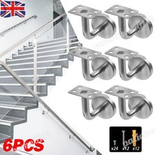 6 PCS Stair Handrail Brackets