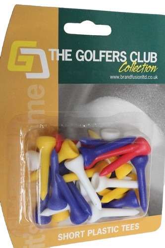 Pack short plastic golf - 30,
