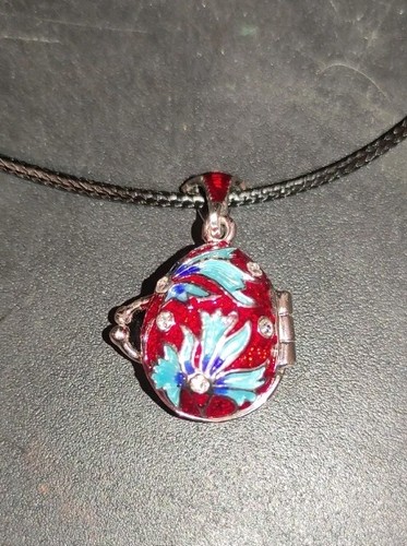 Faberge egg shaped lucky charm - shaped,