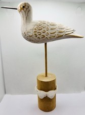 Handpainted Wooden Shorebird