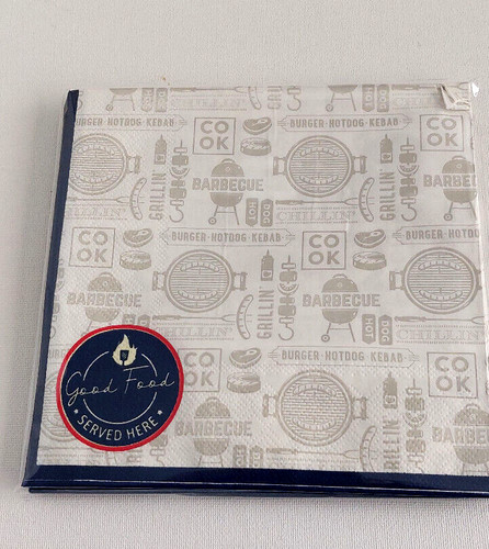 Napkins ply barbecue - 10,