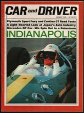 AUGUST 1965 CAR AND DRIVER