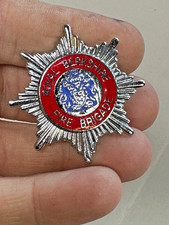 FIRE SERVICE CAP BADGE