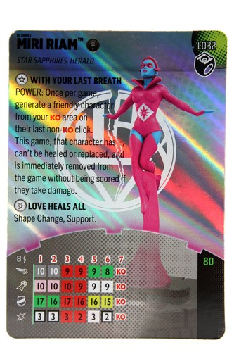 Heroclix l032 miri riam - heroclix,